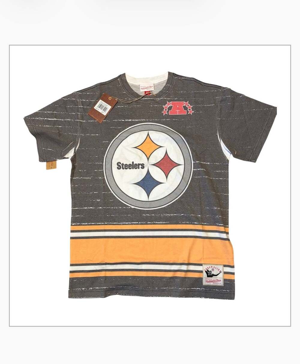 Mitchell & Ness Pittsburgh Steelers Jumbotron 3.0 Sublimated T-Shirt